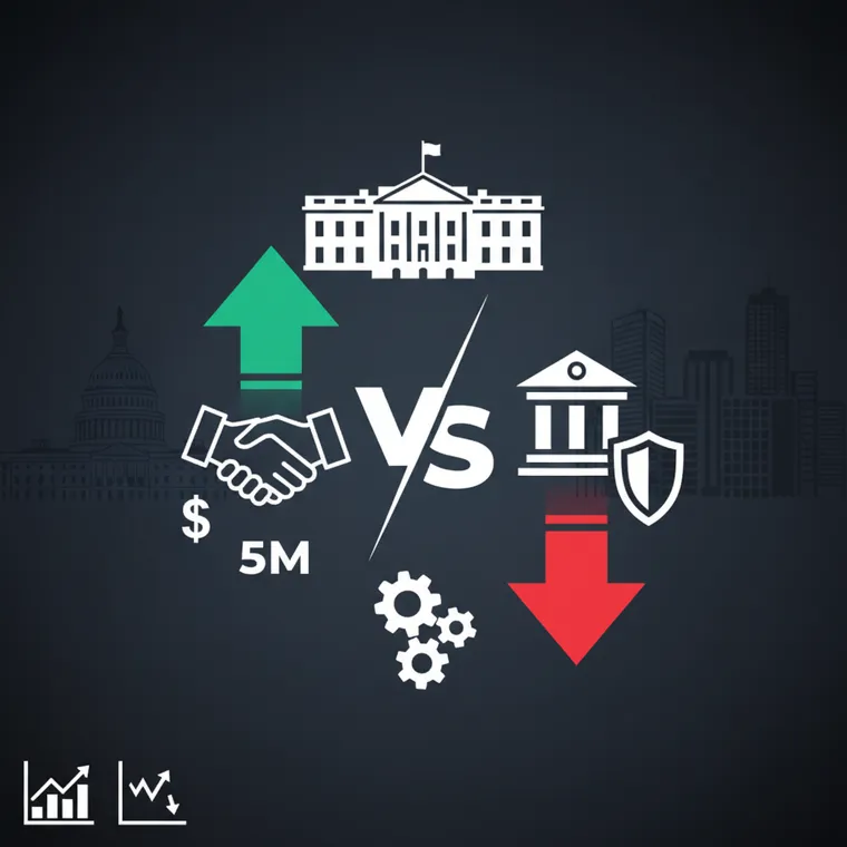 Fairshake 정치 투자와 규제 압박의 충돌, White House 협상 결렬을 나타내는 암호화폐 시장 정치-규제 이중 신호 분석