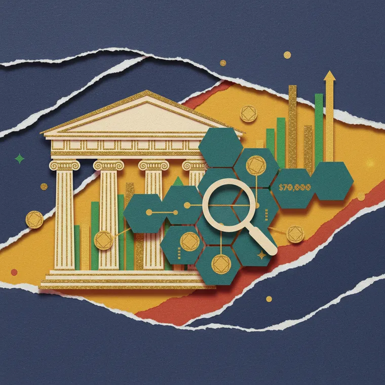 아폴로 글로벌 모르포 DeFi 투자 전통금융 탈중앙금융 융합 알트코인 급등 페이퍼컷 콜라주 일러스트레이션