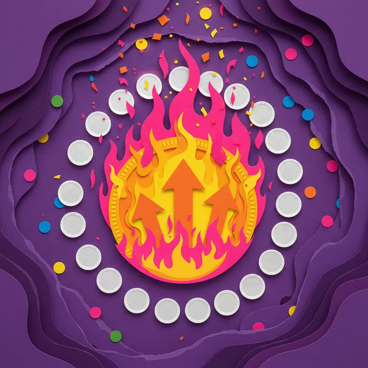 하이퍼리퀴드 HYPE 토큰 소각 디플레이션 전략 공포장 역행 상승 주피터 JUP 제로 에미션 페이퍼컷 콜라주 일러스트레이션