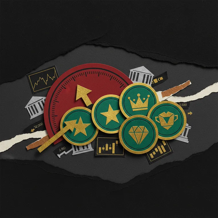 공포탐욕지수 극단적 공포 구간에서 매수 추천 암호화폐 TOP 5 일러스트레이션