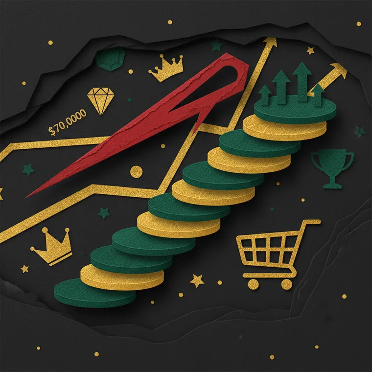 공포탐욕지수 극단적 공포 구간에서 매수 추천 암호화폐 TOP 7 일러스트레이션