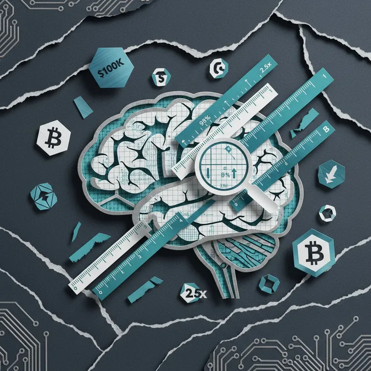 2026년 AI 코인 주요 프로젝트 비교분석 가이드 신경망 회로 페이퍼컷 콜라주 일러스트레이션