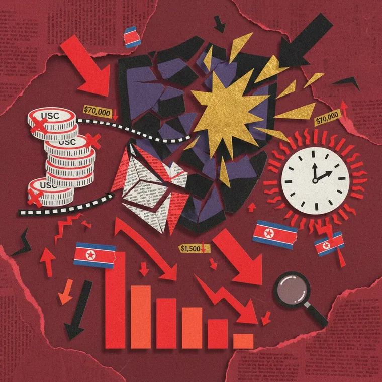 드리프트 프로토콜 2,850억 해킹 전말—12분 만에 증발한 TVL과 서클의 6시간 침묵